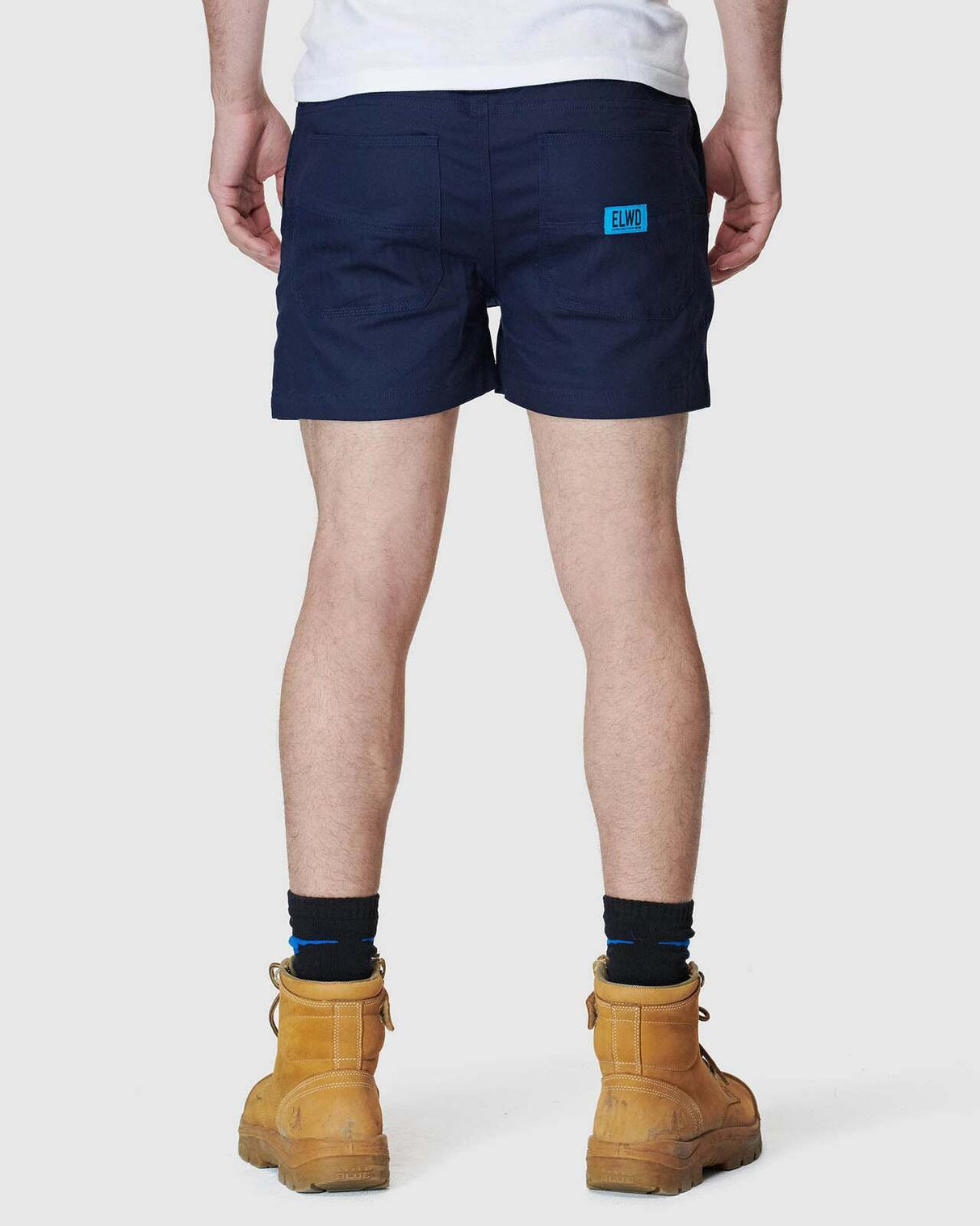 Mens Elastic Short Short Navy