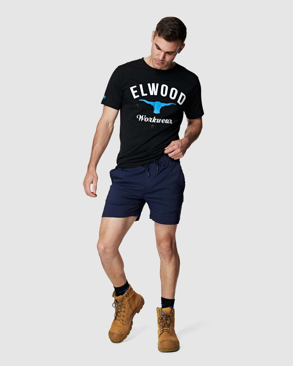 Mens Elastic Light Short Navy