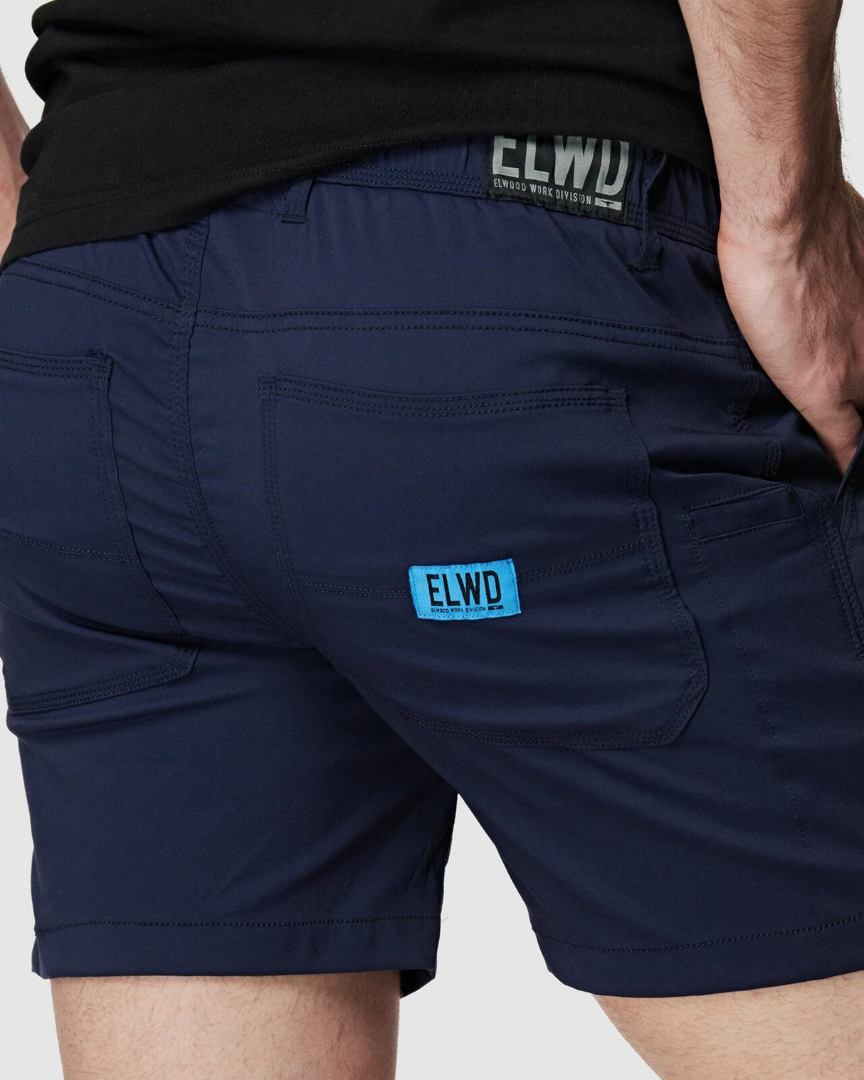 Mens Elastic Light Short Navy