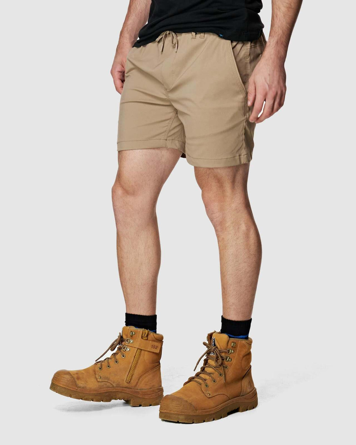 Mens Elastic Light Short Stone
