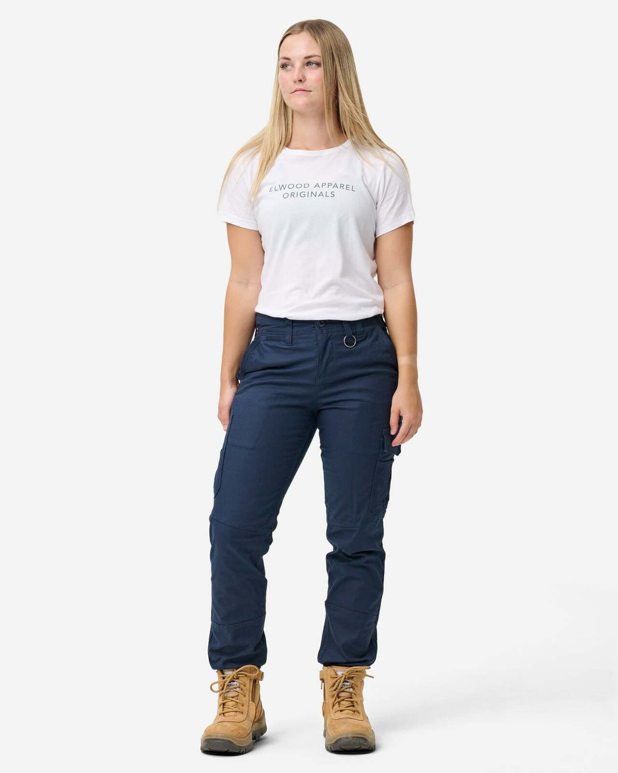 Womens slim pant navy