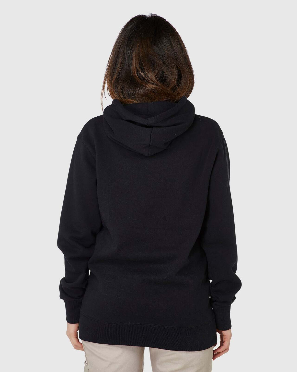 Womens Basic Pullover Black