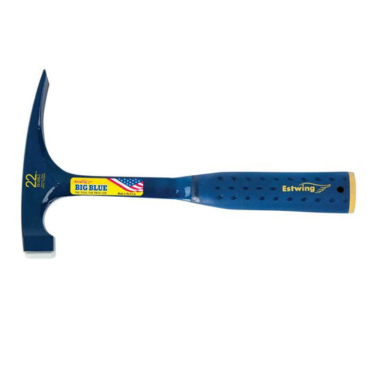 Estwing Hammer Bricklayers Big Face With End Cap ESTE6-22BLC