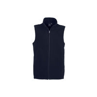Biz Collection Mens Plain Micro Fleece Vest