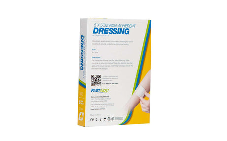 D3 Non-Adherent Dressing 5 x 5cm 6pk