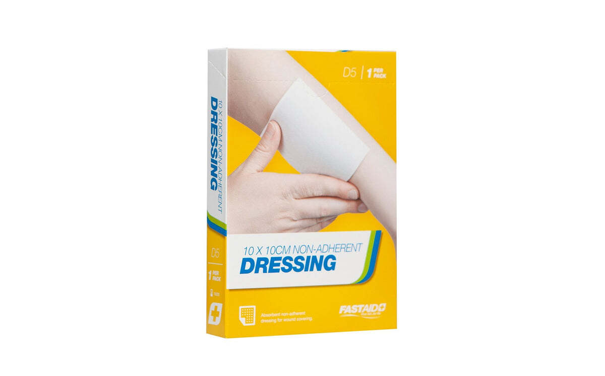 D5 Non-Adherent Dressing 10 x 10cm 1pk