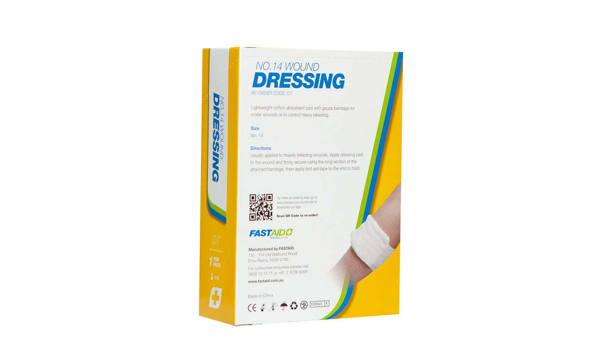D7 Wound Dressing No.14 1pk