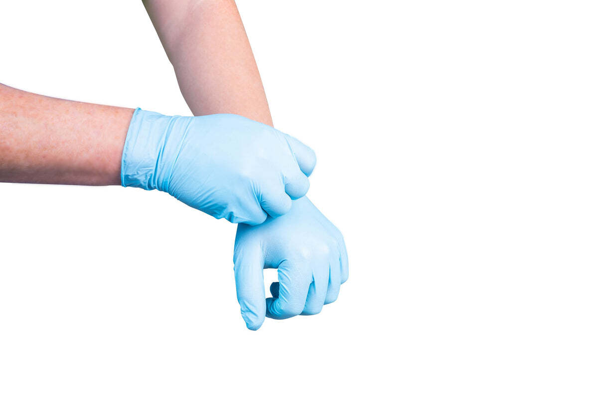 E3-BULK Nitrile Disposable Gloves Large Pairs 50pk