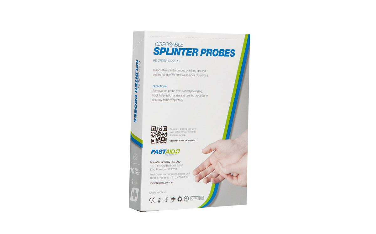 E9 Disposable Splinter Probes 10pk