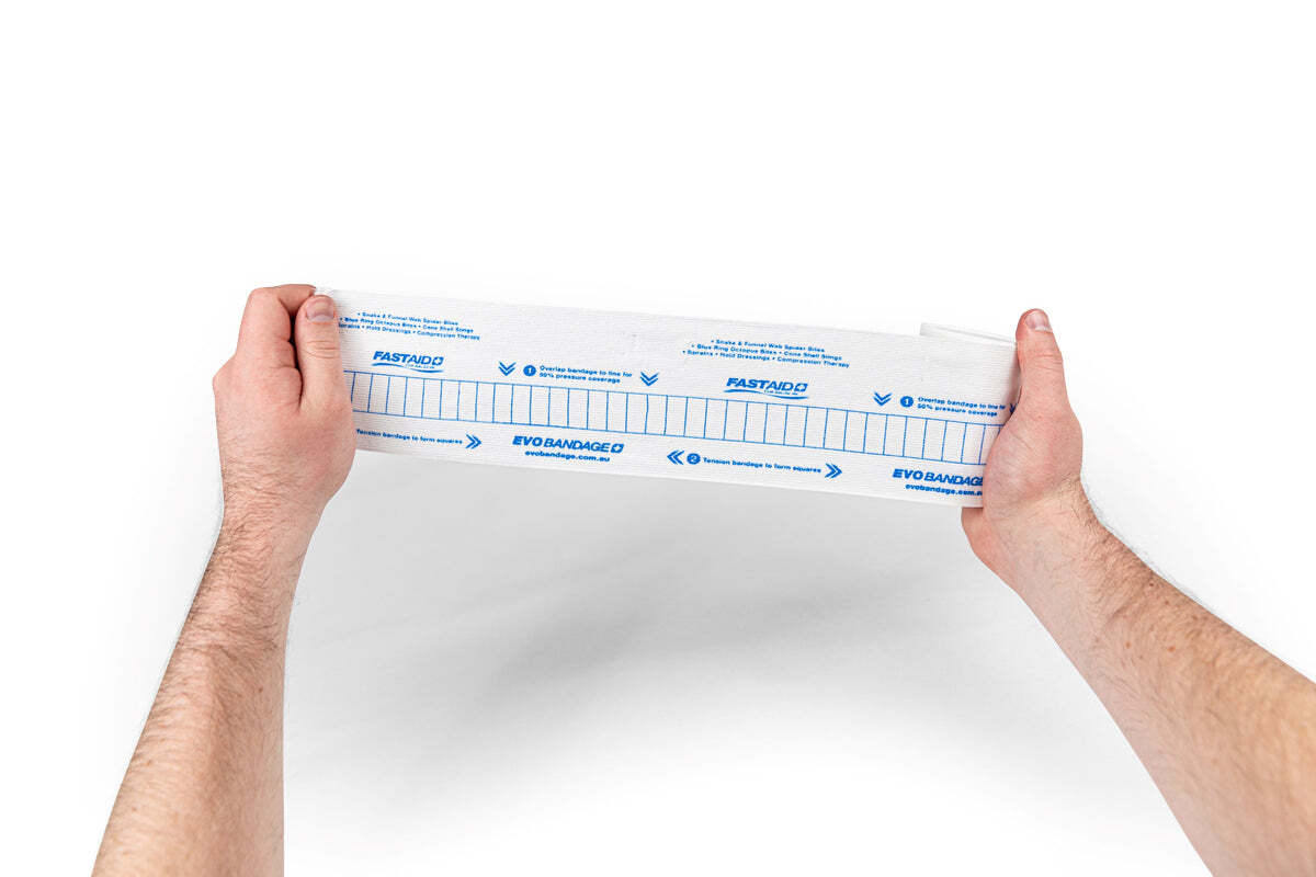 Evo-Bandage Premium Snake Bite Bandage 10cm Latex Free