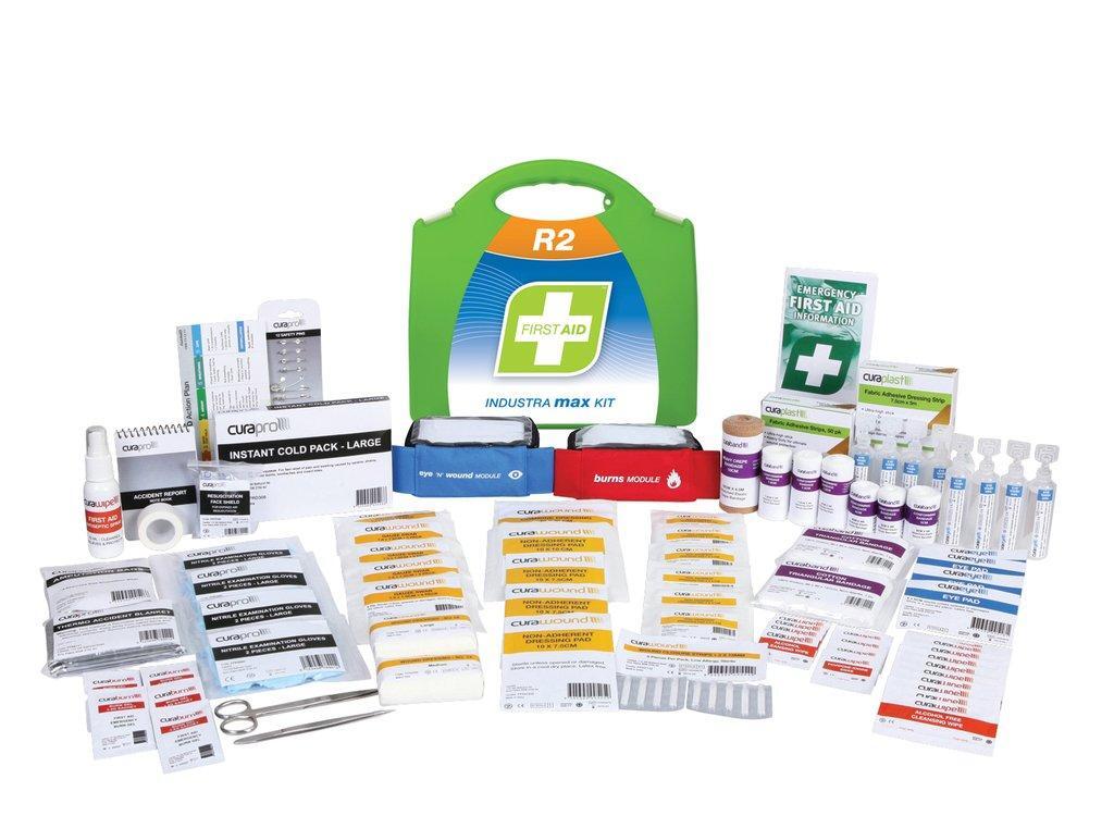 R2 Industra Max First Aid Kit Plastic Portable