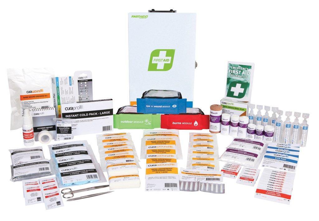 R2 Response Plus First Aid Kit Metal Wall Mount