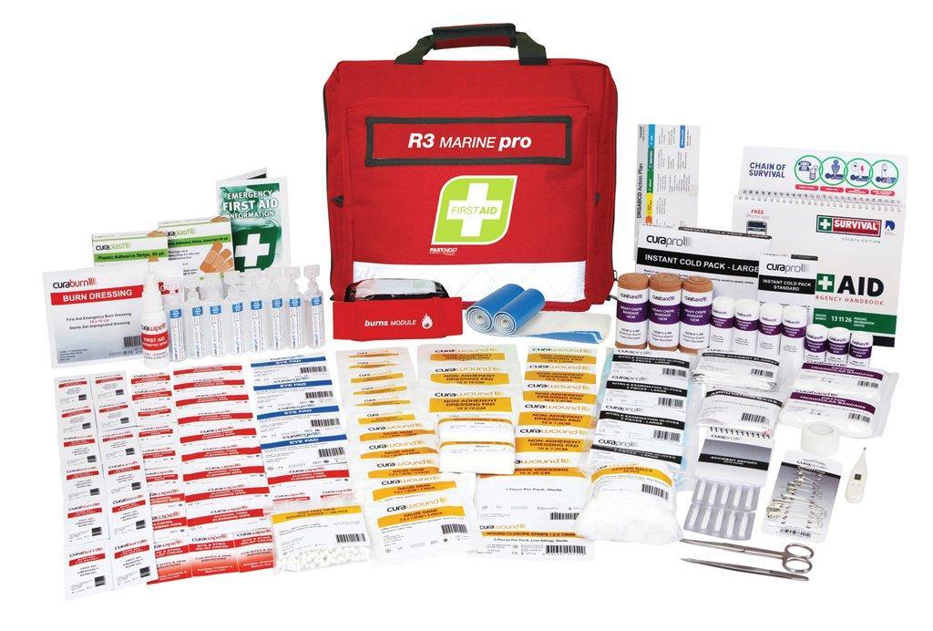R3 Marine Pro First Aid Kit Soft Pack