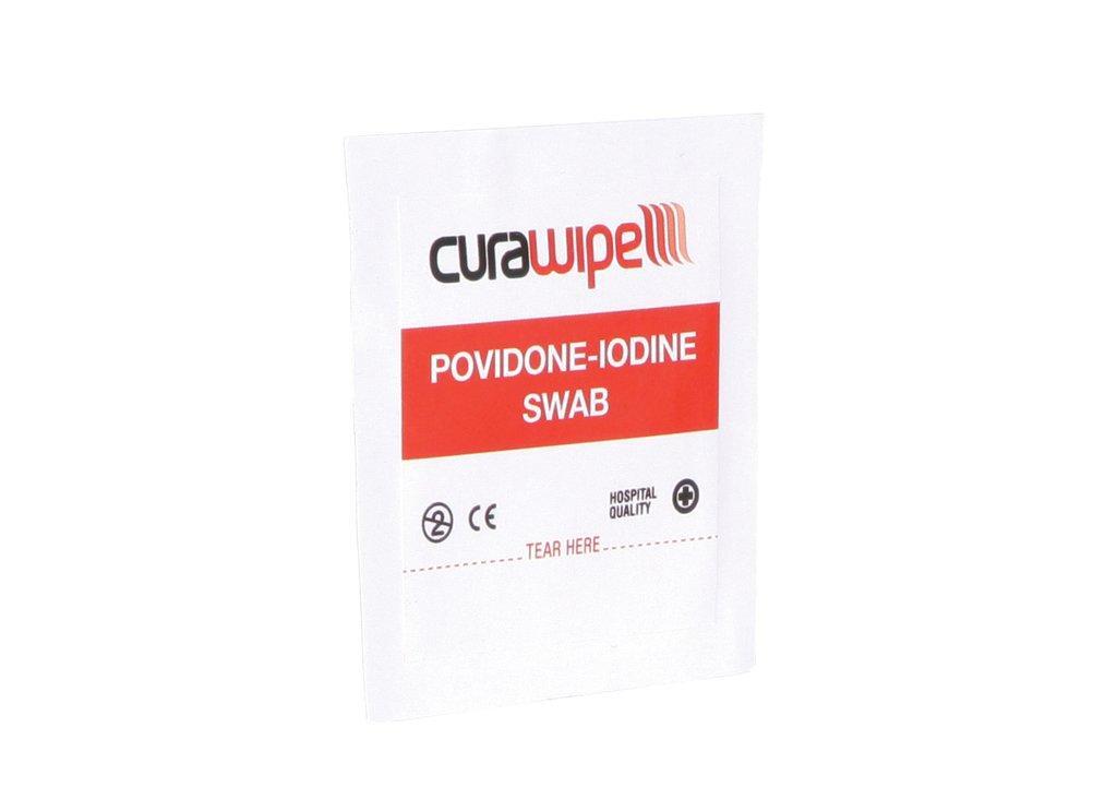 Povidone Iodine Swabs 100x Pack