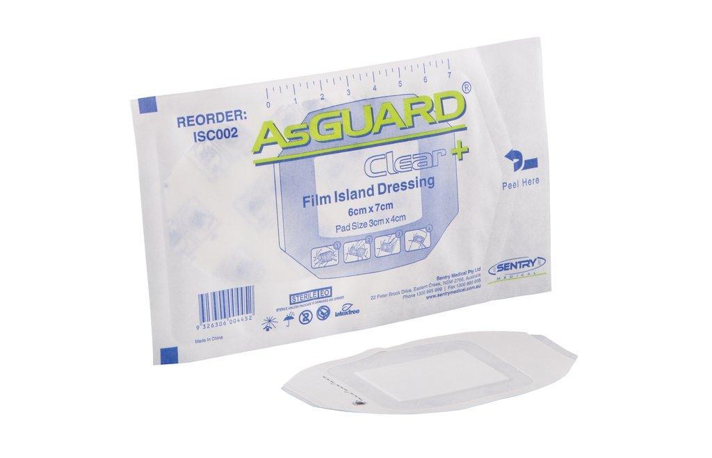 Island Dressing Waterproof 6 x 7cm 50x Pack