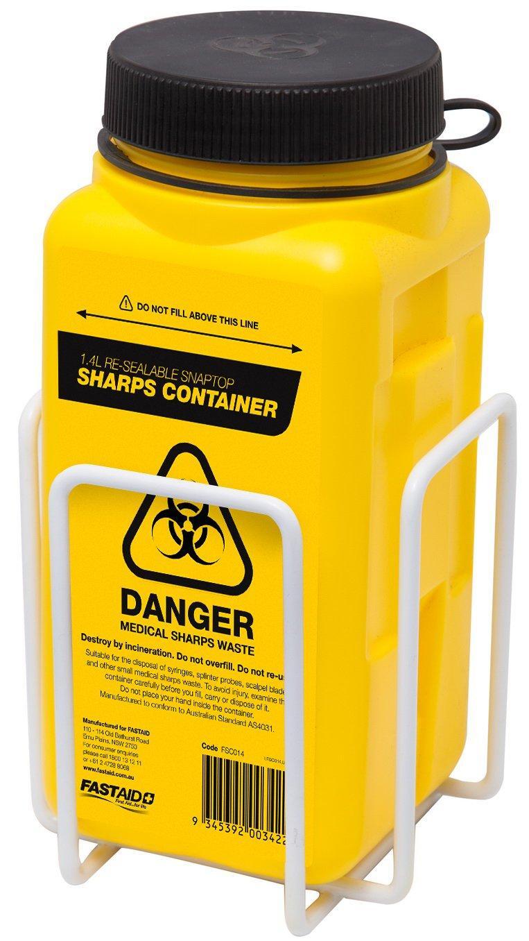 Sharps Bracket for 1.4L & 1.8L Sharps Containers
