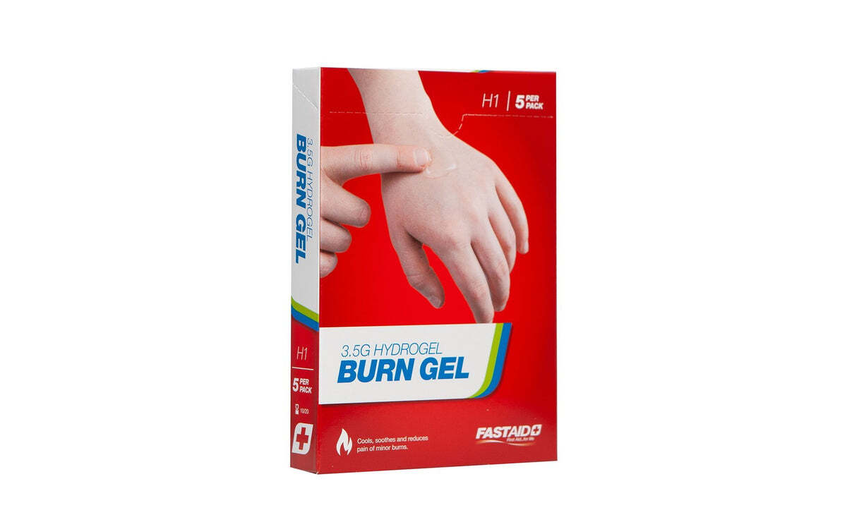 H1 Hydrogel Burn Gel 3.5g Sachet 5pk
