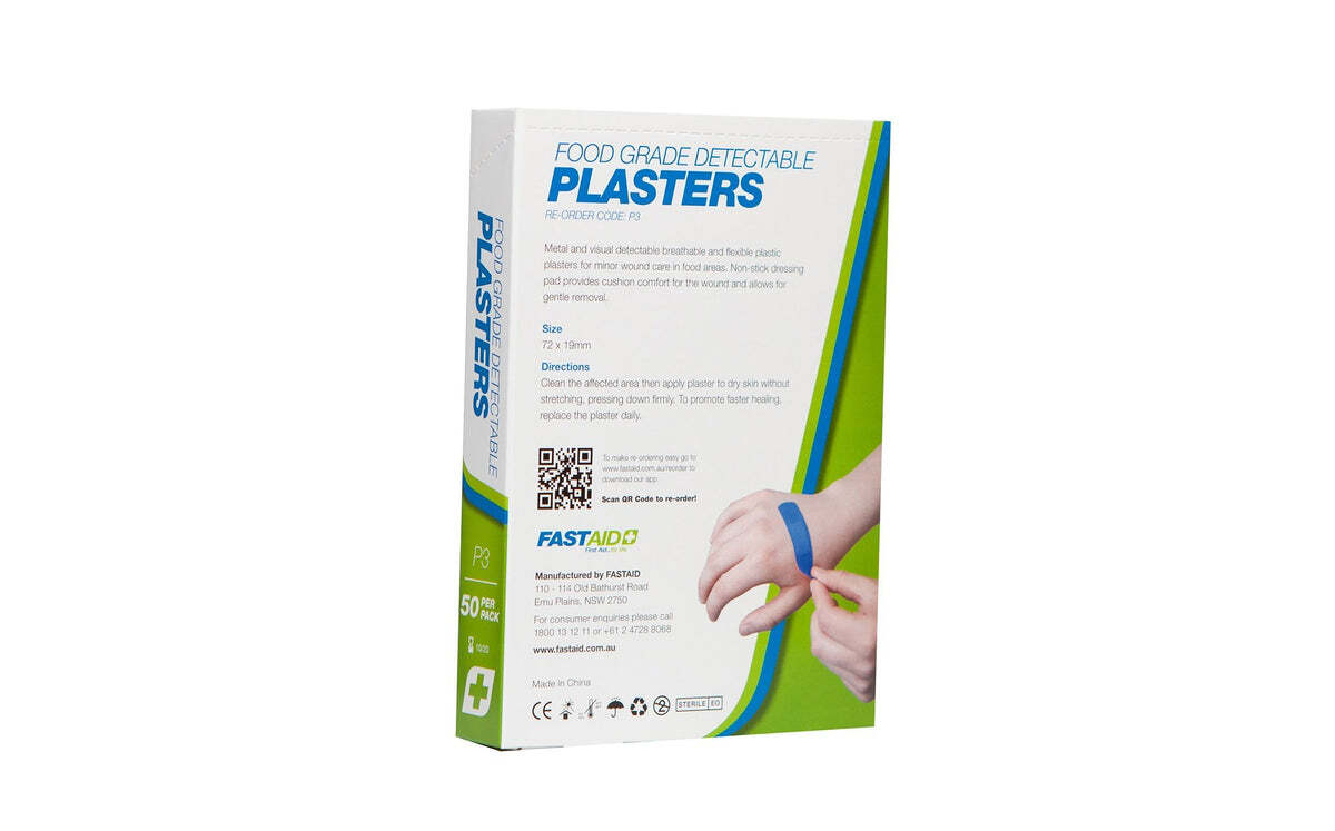 P2 Adhesive Plasters Fabric 72 x 19mm 50pk