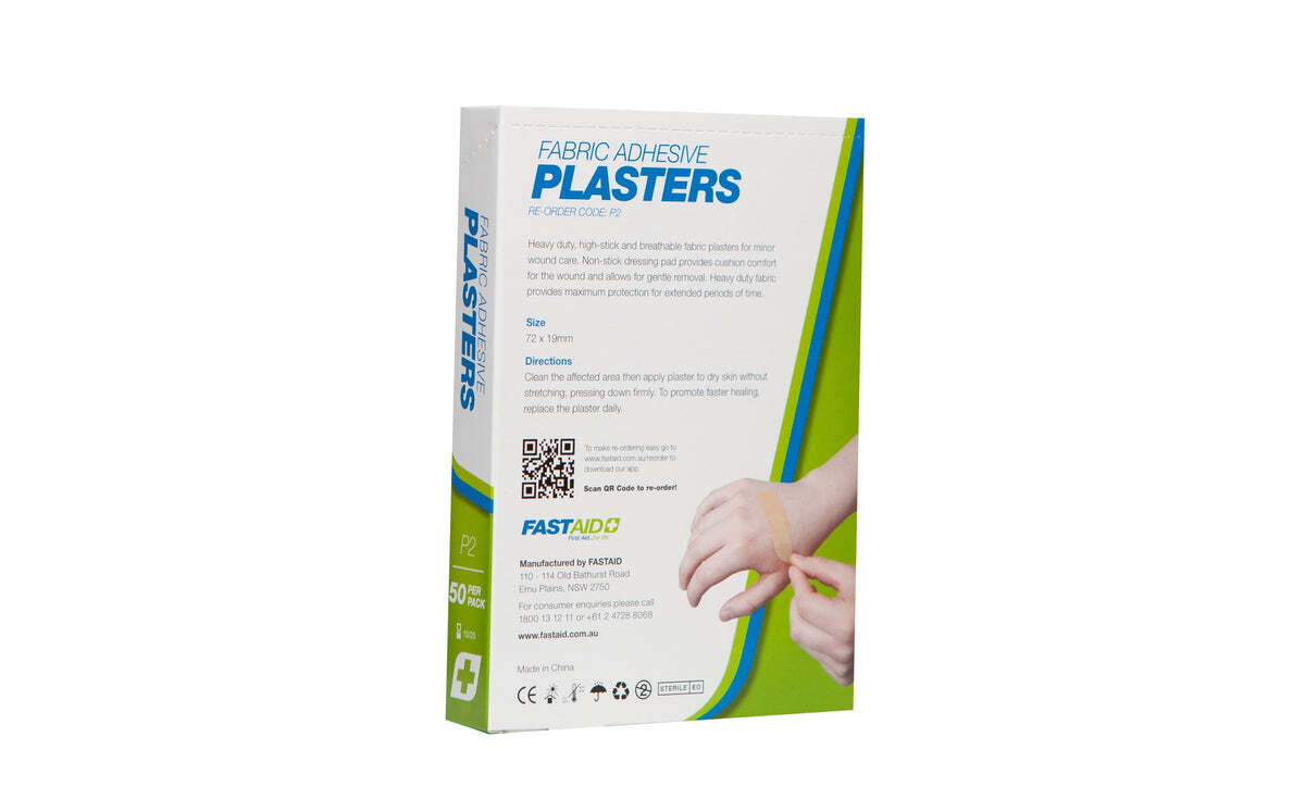P3 Food Grade Plasters Metal and Visual Detectable 50pk