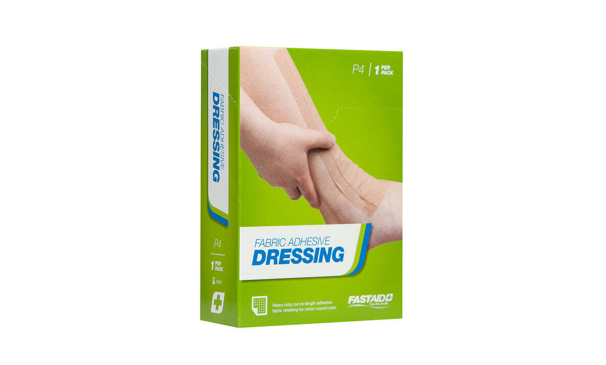 P4 Adhesive Dressing Strip Fabric 7.5cm x 1m 1pk