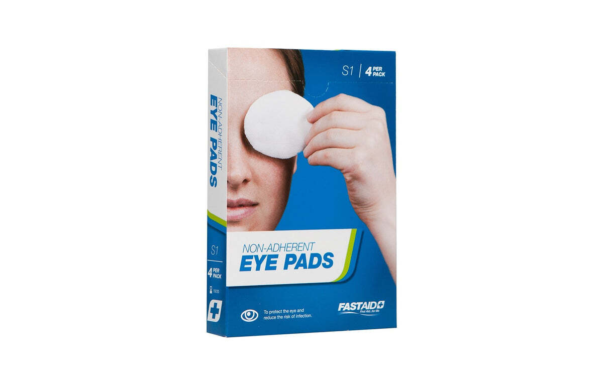 S1 Eye Pads Non-Adherent 4pk