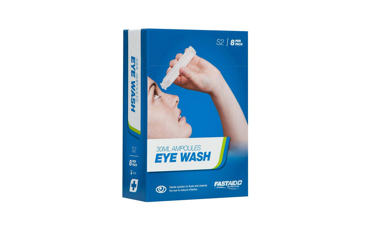 S2 Eye Wash 30ml Ampoules 8pk