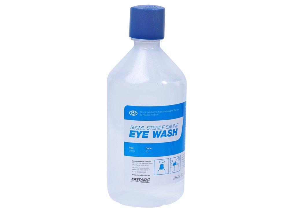 Eye Wash Solution 500ml Bottle 10x Pack