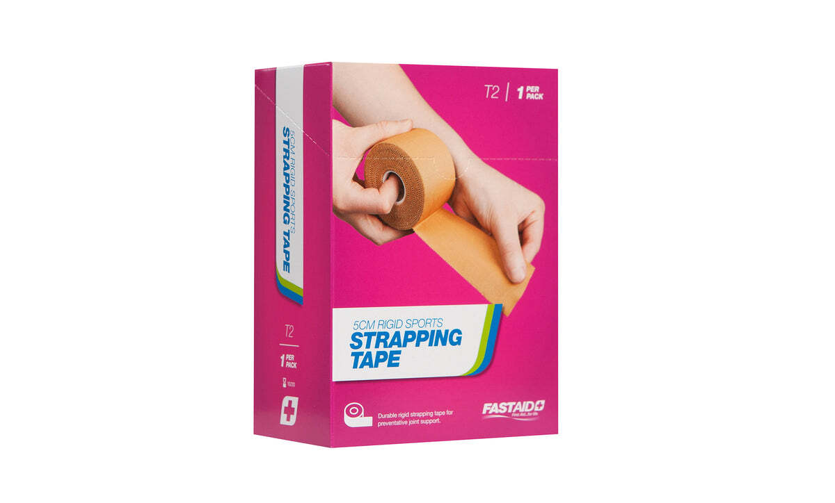 T2 Sports Strapping Tape Hand Tearable 5cm x 10m 1pk
