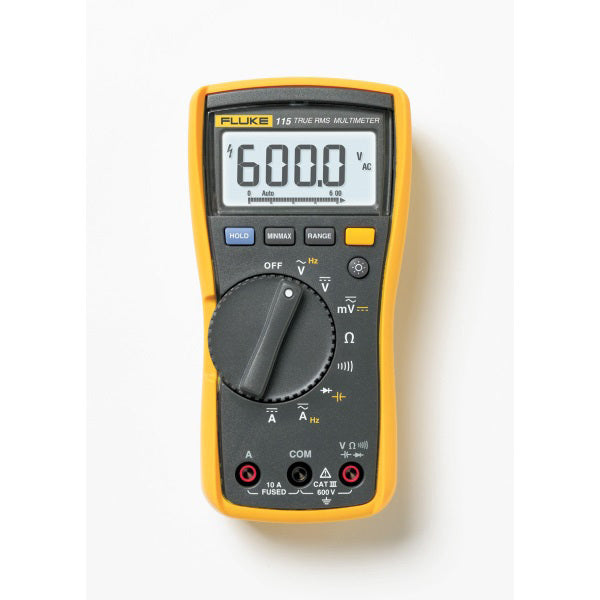 Fluke Compact 600V True-RMS 10A Technicians Multimeter FLU115
