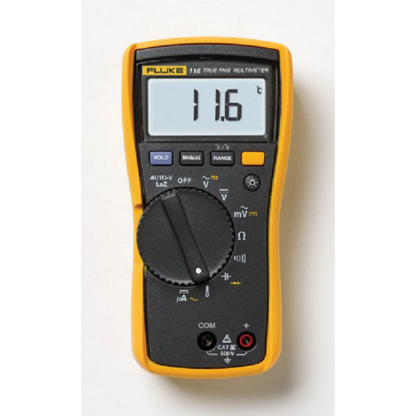 Fluke 600V HVAC Multimeter with Built-in Thermometer FLU116