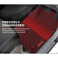 KIWI MASTER 3D TPE Car Floor Mats Liner Fit Toyota Hilux Dual Cab Auto 2016-ON