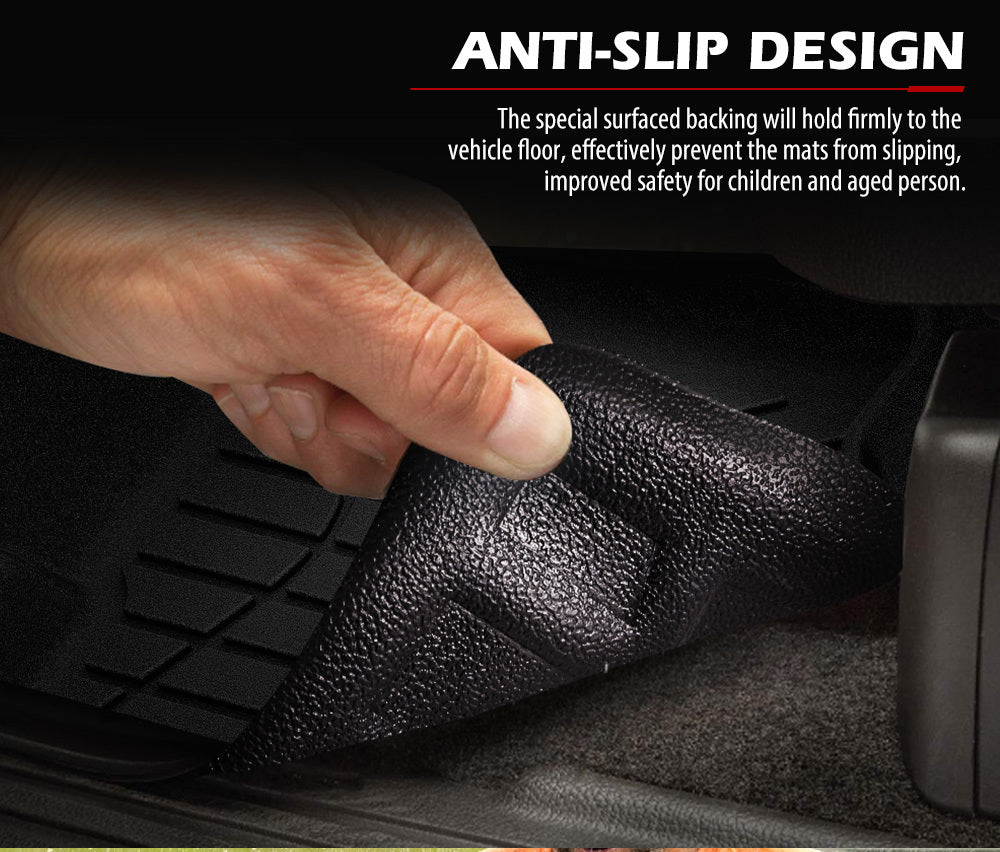 KIWI MASTER 3D TPE Car Floor Mats Liner Fit Ford Everest 2015-2022