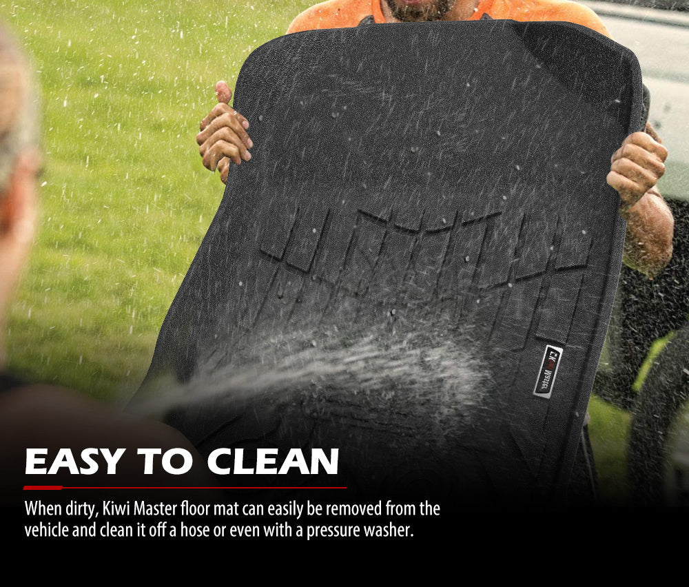 KIWI MASTER 3D TPE Car Floor Mats Liner Fit Ford Everest 2015-2022