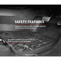 KIWI MASTER 3D TPE Car Floor Mats Liner Fit Ford Everest 2015-2022