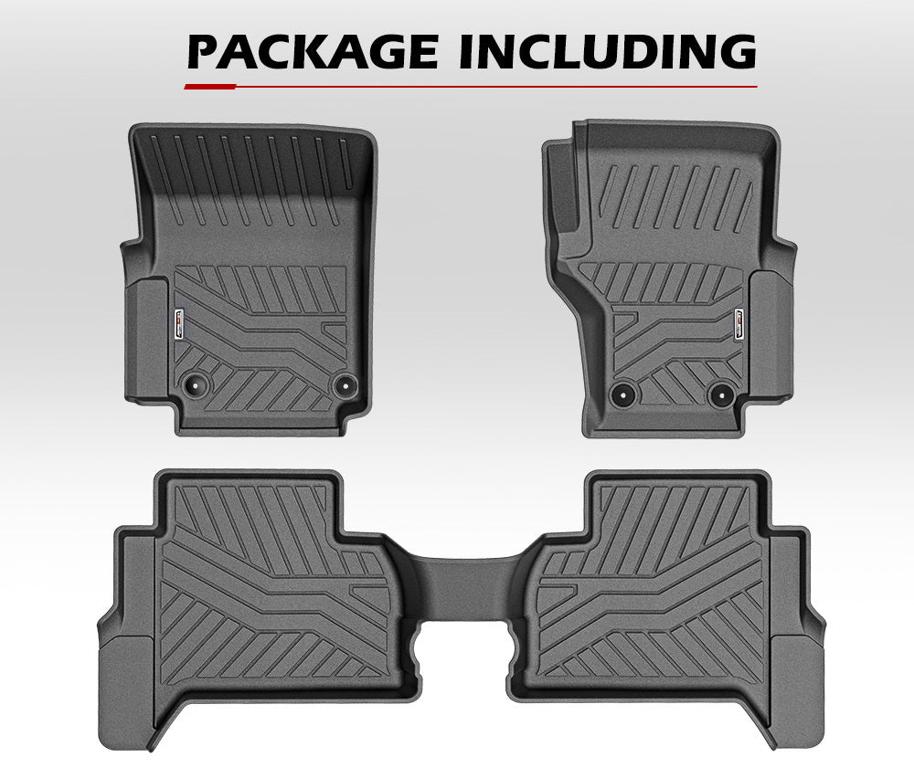 KIWI MASTER 3D TPE Car Floor Mats for VW Amarok
