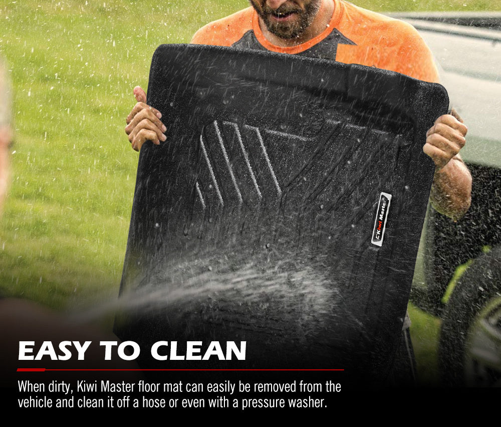 KIWI MASTER 3D TPE Car Floor Mats for Toyota Landcruiser Prado 150 MYÂ 2013-Current Automatic Transmission Models ONLY