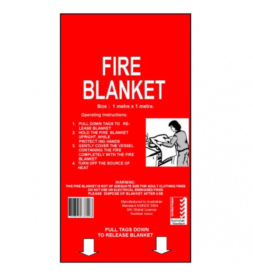 1000 x 1000 Fire Blanket
