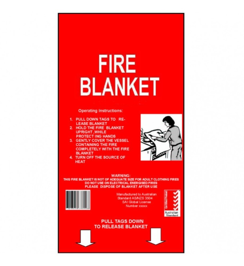 1800 x 1800 Fire Blanket