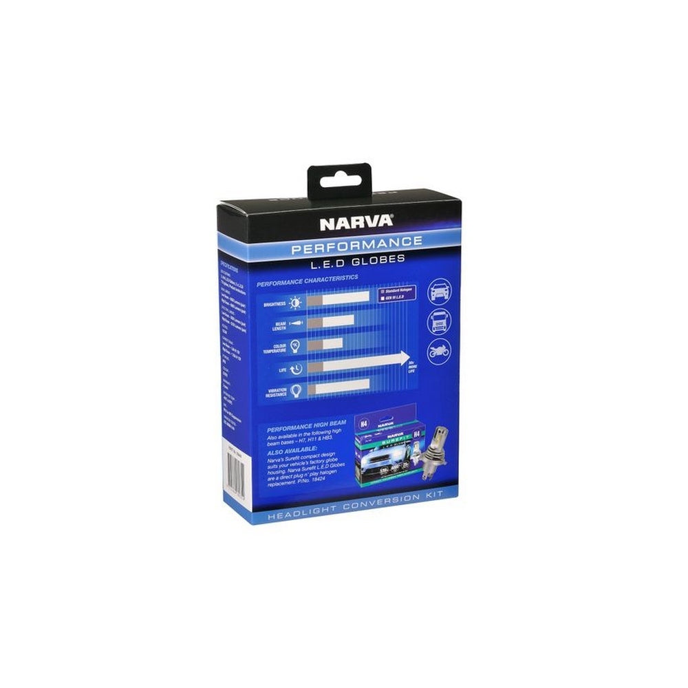 Narva H4 12/24V Gen Iii LED Performance Globe Kit