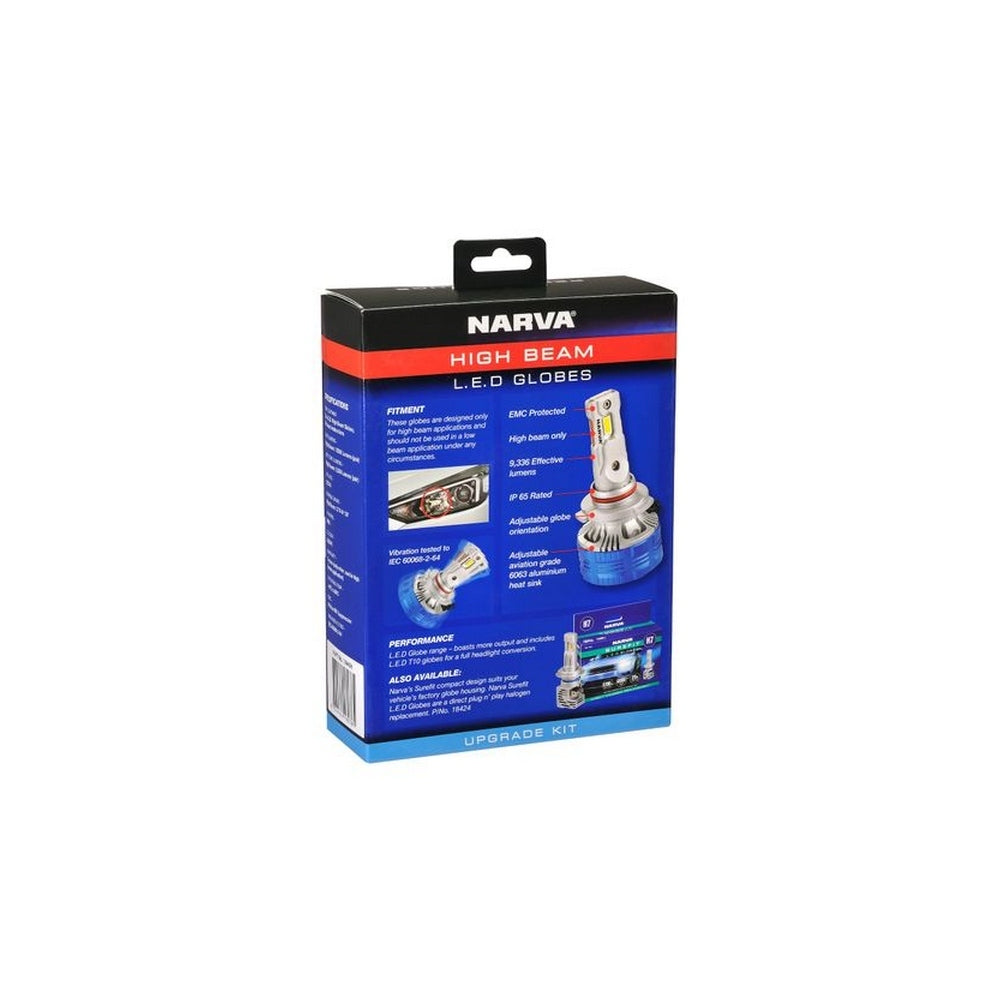 Narva HB3 12/24V Gen Iii High Beam LED Performance Globe Kit