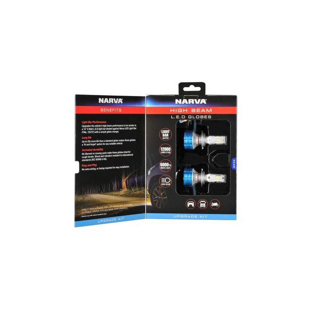 Narva H7 12/24V Gen Iii High Beam LED Performance Globe Kit