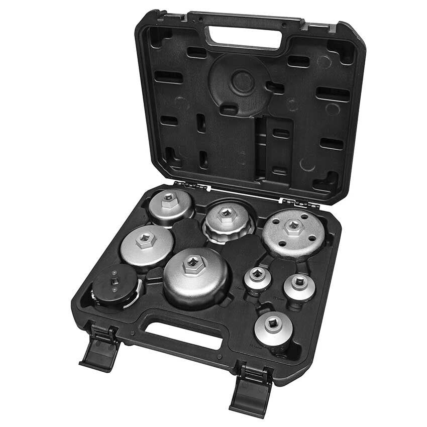 Toledo Oil Filter Cup Wrench Set 9 Pc