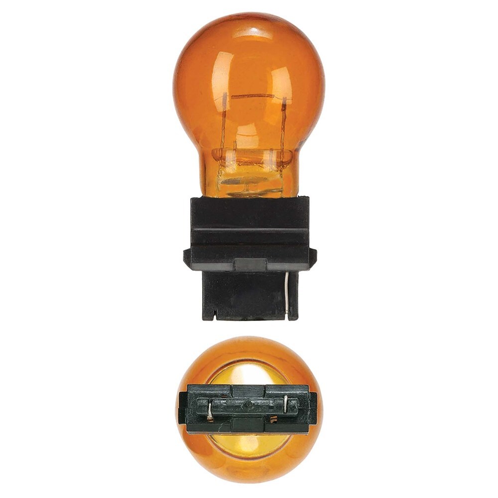 Narva 47556BL 12V 27W PY27W W2.5 X 16D Amber Wedge Globes Twin Pack