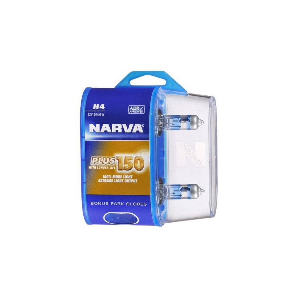 Narva H4 12V 60/55W P43T Plus150 Globes 2