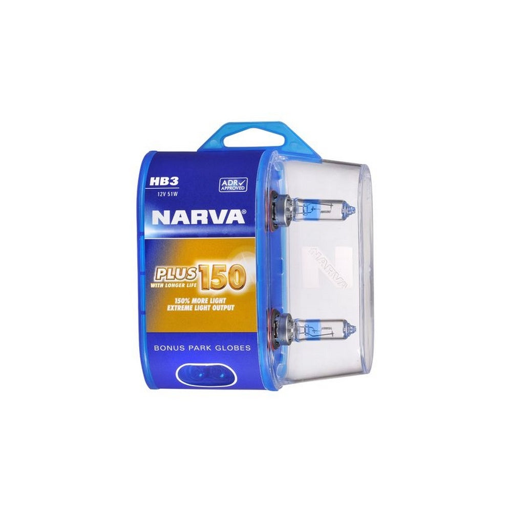 Narva HB3 12V 60W P20D Plus 150 Globes 2