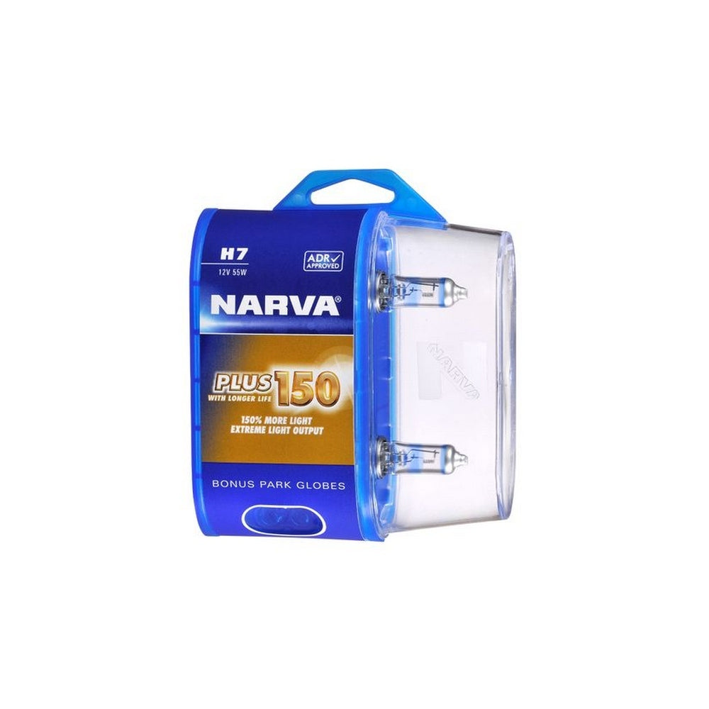 Narva H7 12V 55W Px26D Plus 150 Globes 2