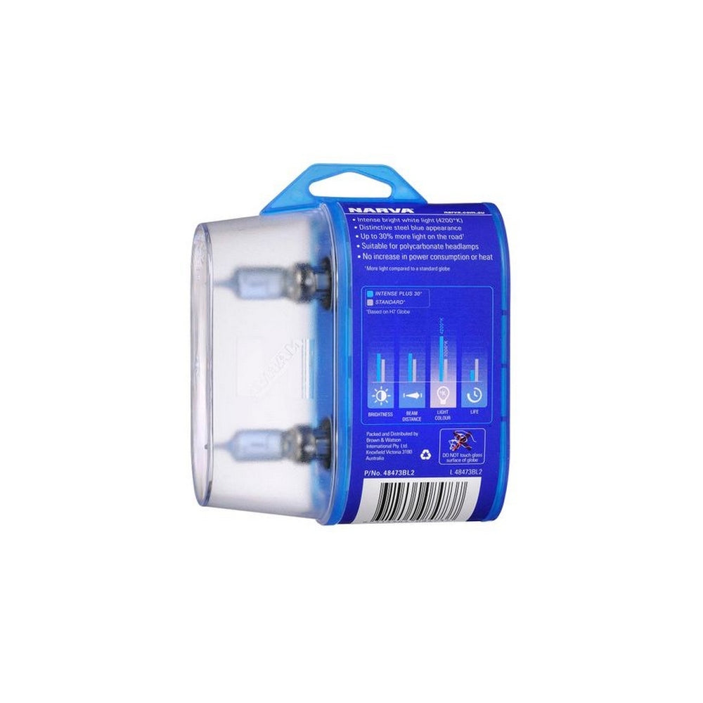 Narva HB3 12V 60W Intense Plus 30 Halogen Headlight Globes Bl2