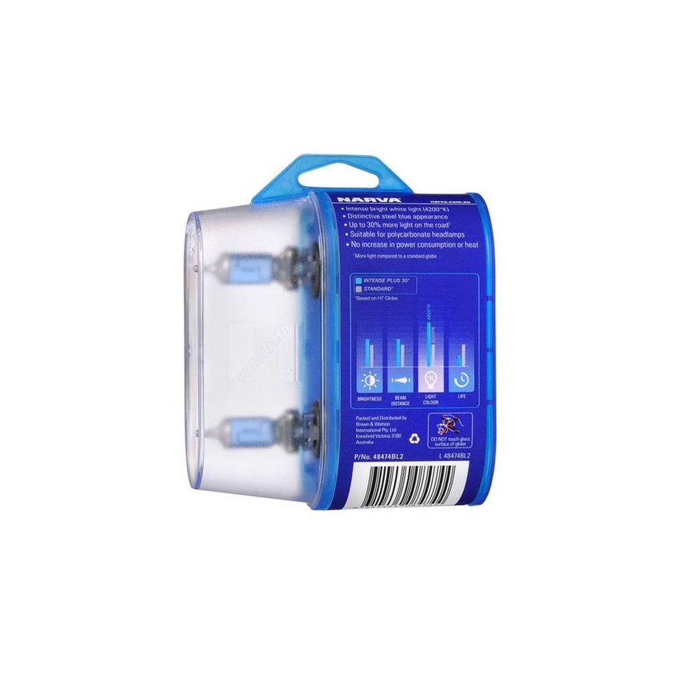 Narva HB4 12V 51W Intense Plus 30 Halogen Headlight Globes Bl2