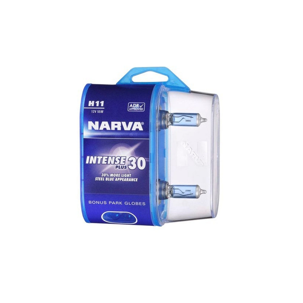 Narva H11 12V 55W Intense Plus 30 Halogen Headlight Globes Bl2