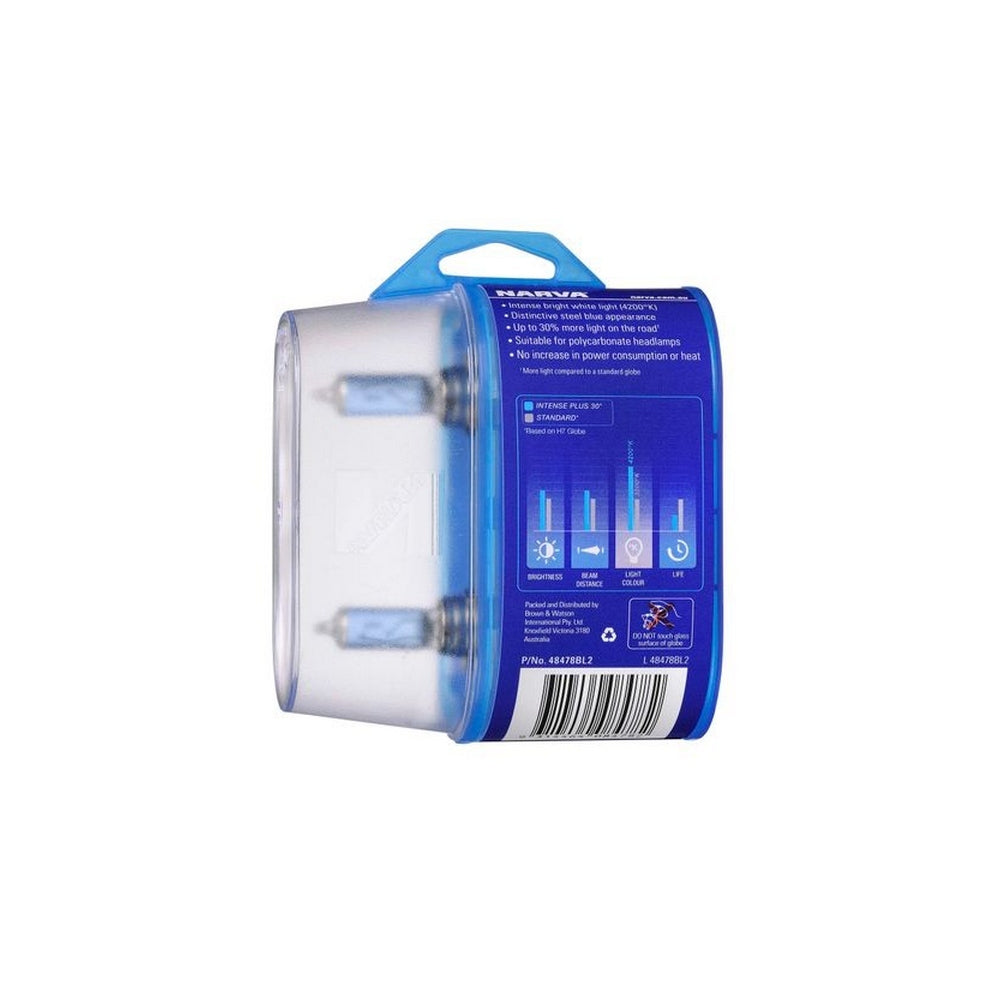 Narva H11 12V 55W Intense Plus 30 Halogen Headlight Globes Bl2